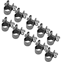 10 Unids-Set Abrazaderas De Manguera De Acero Inoxidable Resistente T-Bolt Mini Línea De Combustible Clips De Tubería De…